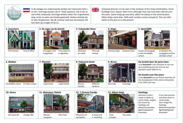 Instagram- en historische wandeling