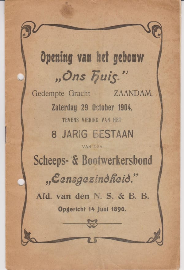 Ons Huis Opening