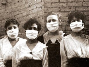 Spaansche griep: Hoesters past op!