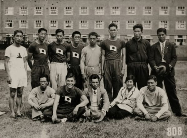 Japanse Olympische ploeg in Zaandam
