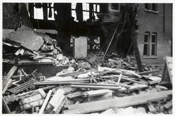 Bommen op Zaandam